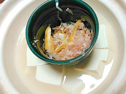 豆腐だけ☆簡単☆湯豆腐